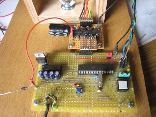 Hauptcontroller und Schrittmotortreiber